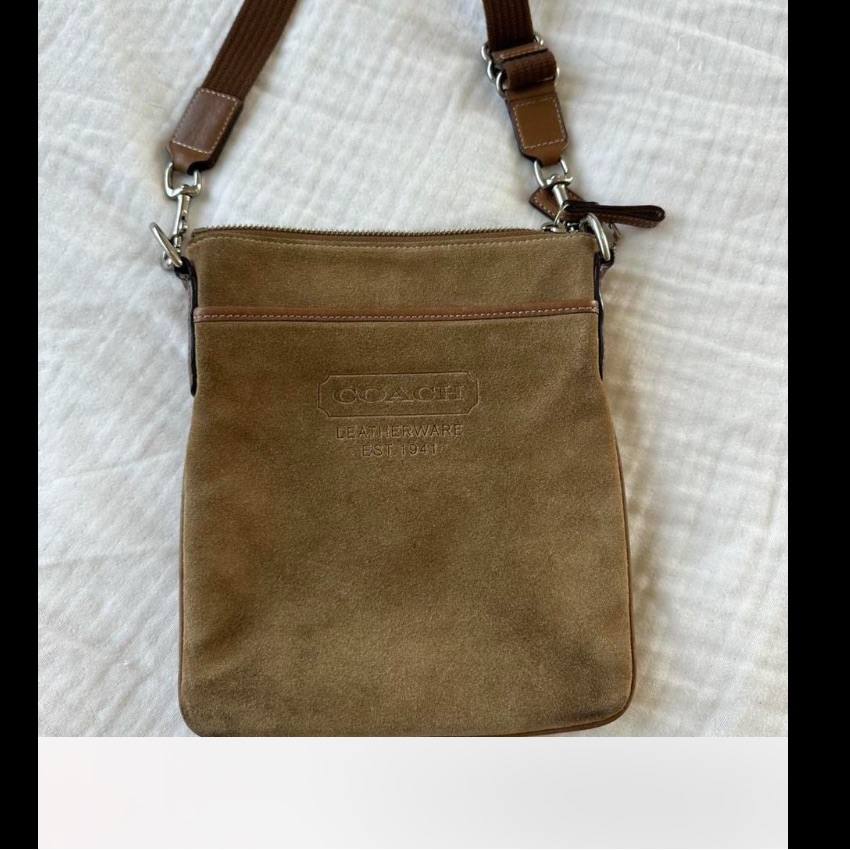 Coach Vintage Suede Crossbody A Gentle Reminder Of Timeless Elegance